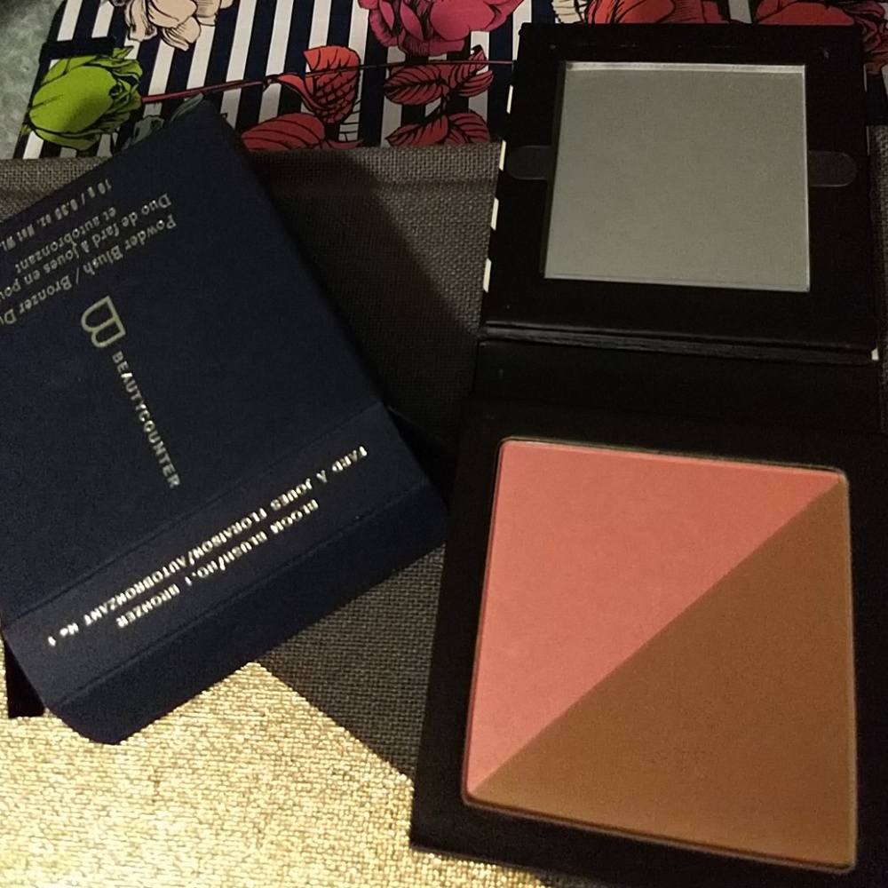 Beautycounter Blush Bronzer Duo Bloom/No.1 Bronzer
